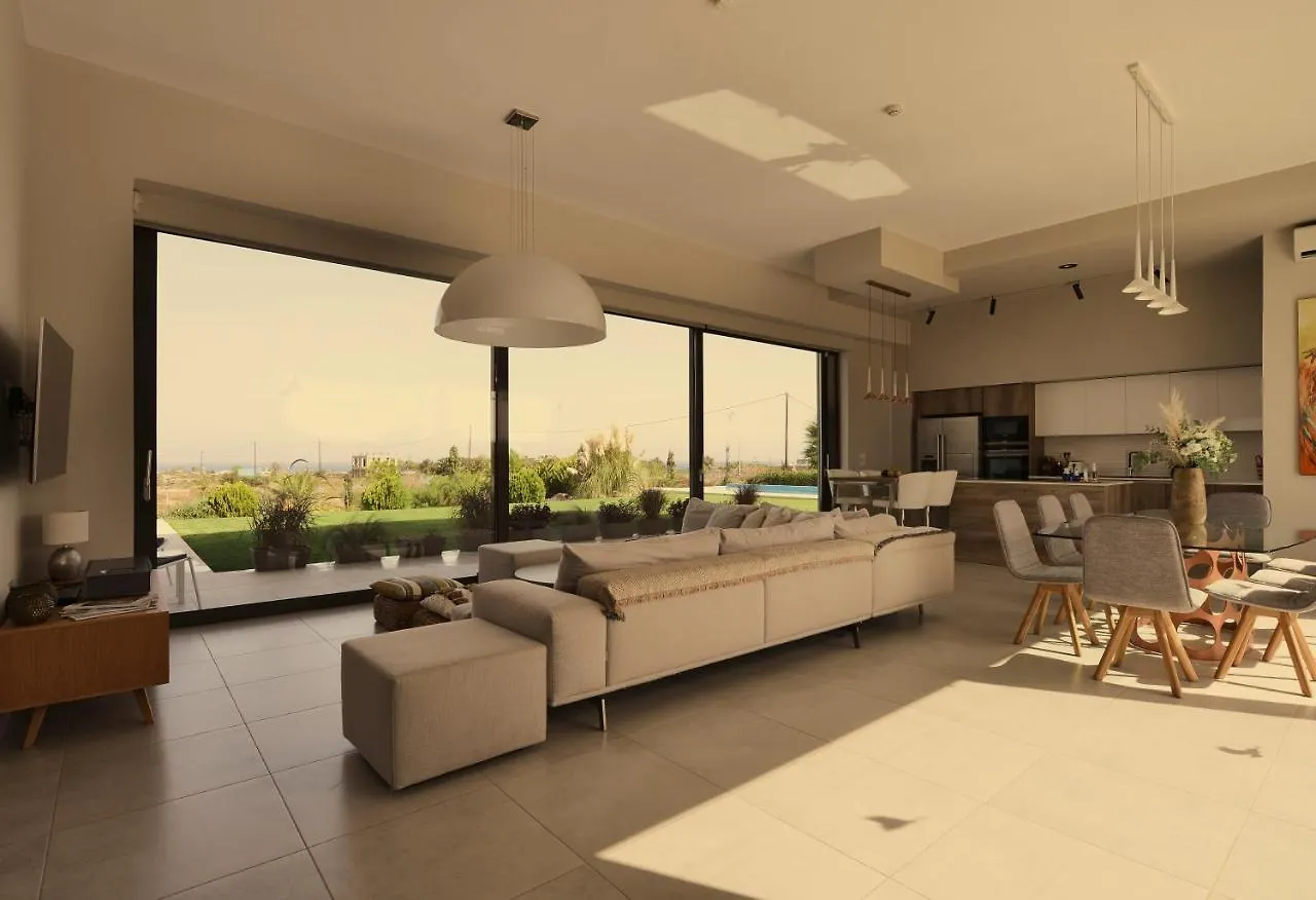 Villa Gardenia, Villa De Luxe Avec Piscine A Debordement Chania