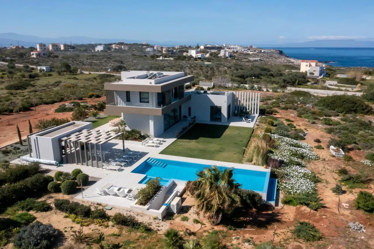 Villa Gardenia, Villa De Luxe Avec Piscine A Debordement Chania  Greece