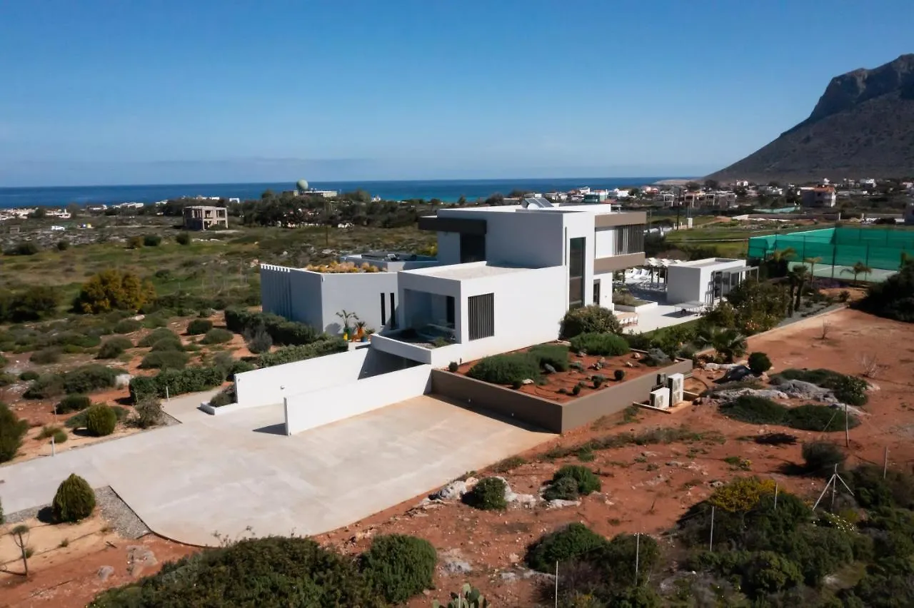 Villa Gardenia, Villa De Luxe Avec Piscine A Debordement Chania