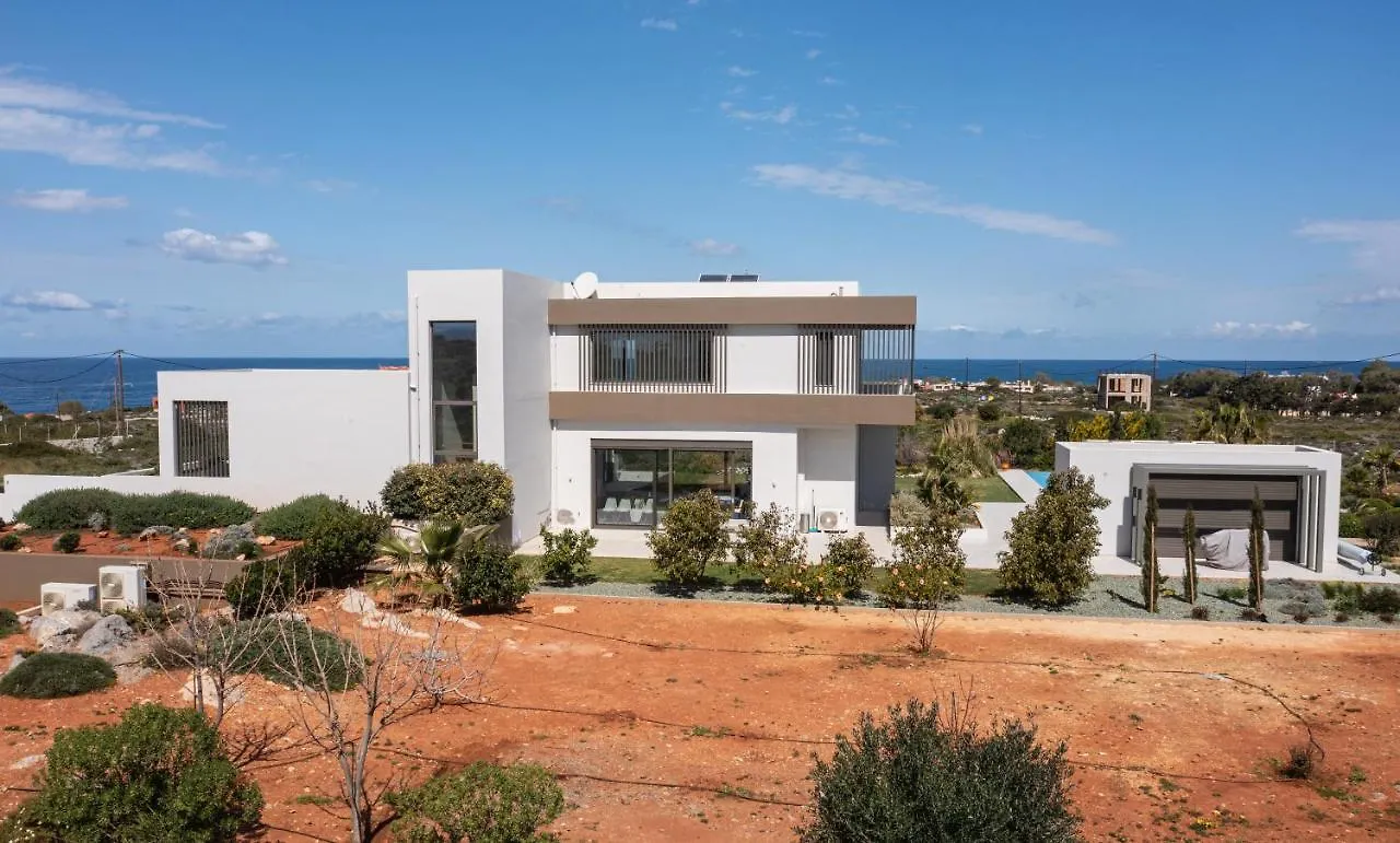 Villa Andrae magnifique villa avec piscine a débordement La Canea